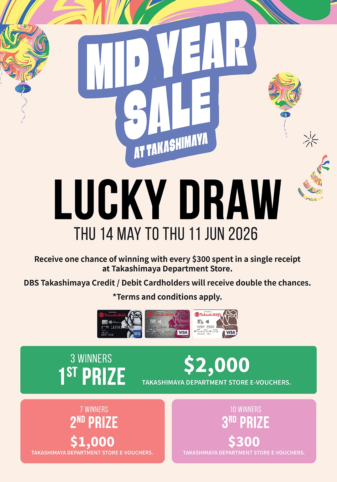 Mid Year Sale 2026 | Takashimaya